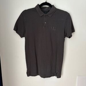 Marc by Marc Jacob’s Black / Dark Grey Polo Shirt - Small